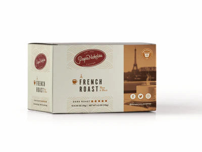 12 Count, French Roast Single Serve Cups