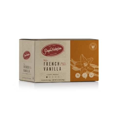 12 Count, French Vanilla Single Serve Cups