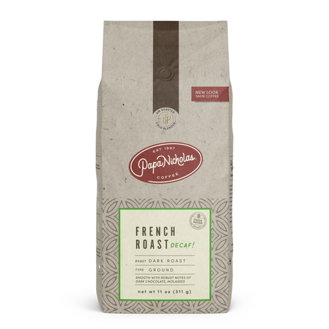 Ground, 10 Ounce French Roast Decaf